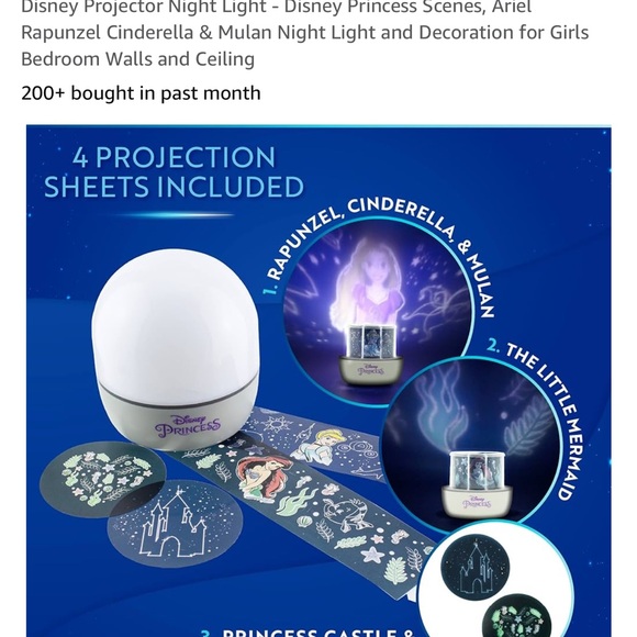 Disney princess Projector Light - Picture 4 of 5